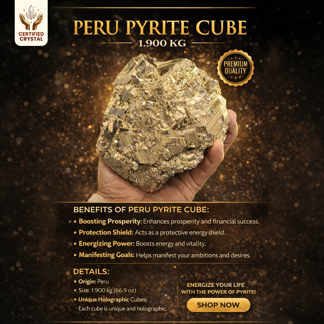 Pyrite Cluster High Quality