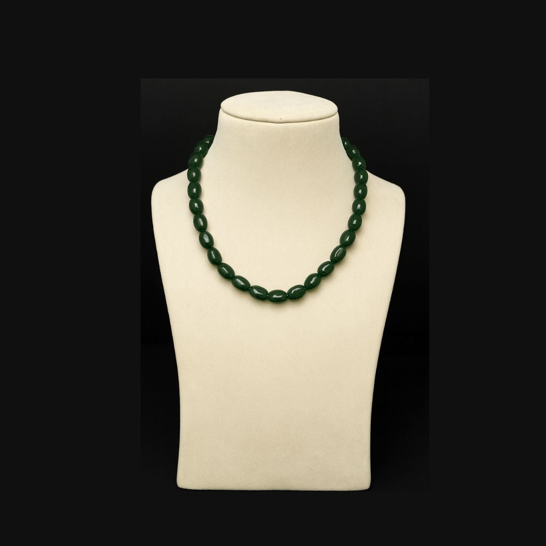 Green Jade Mala