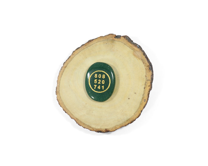 Green Jade Zibu Coin