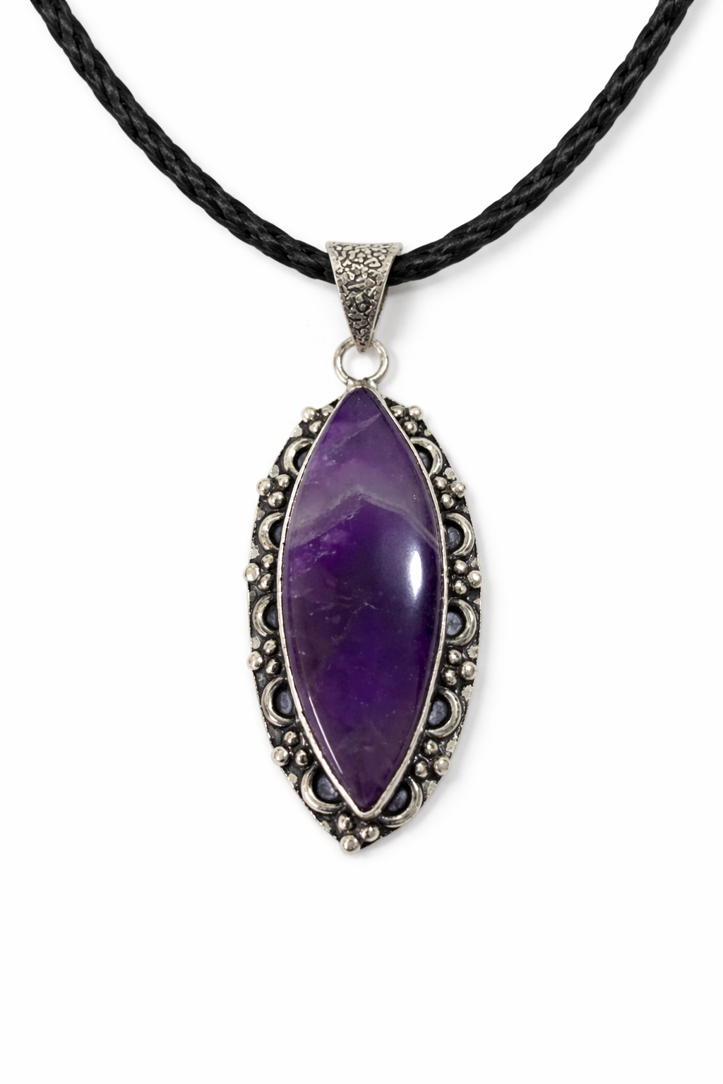 Amethyst Drop Pendant