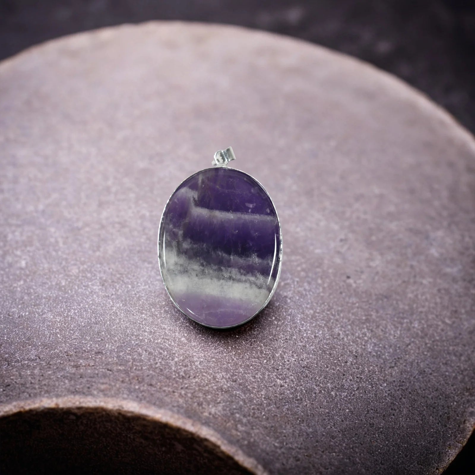 Natural Amethyst Brazilian Pendant - High Quality