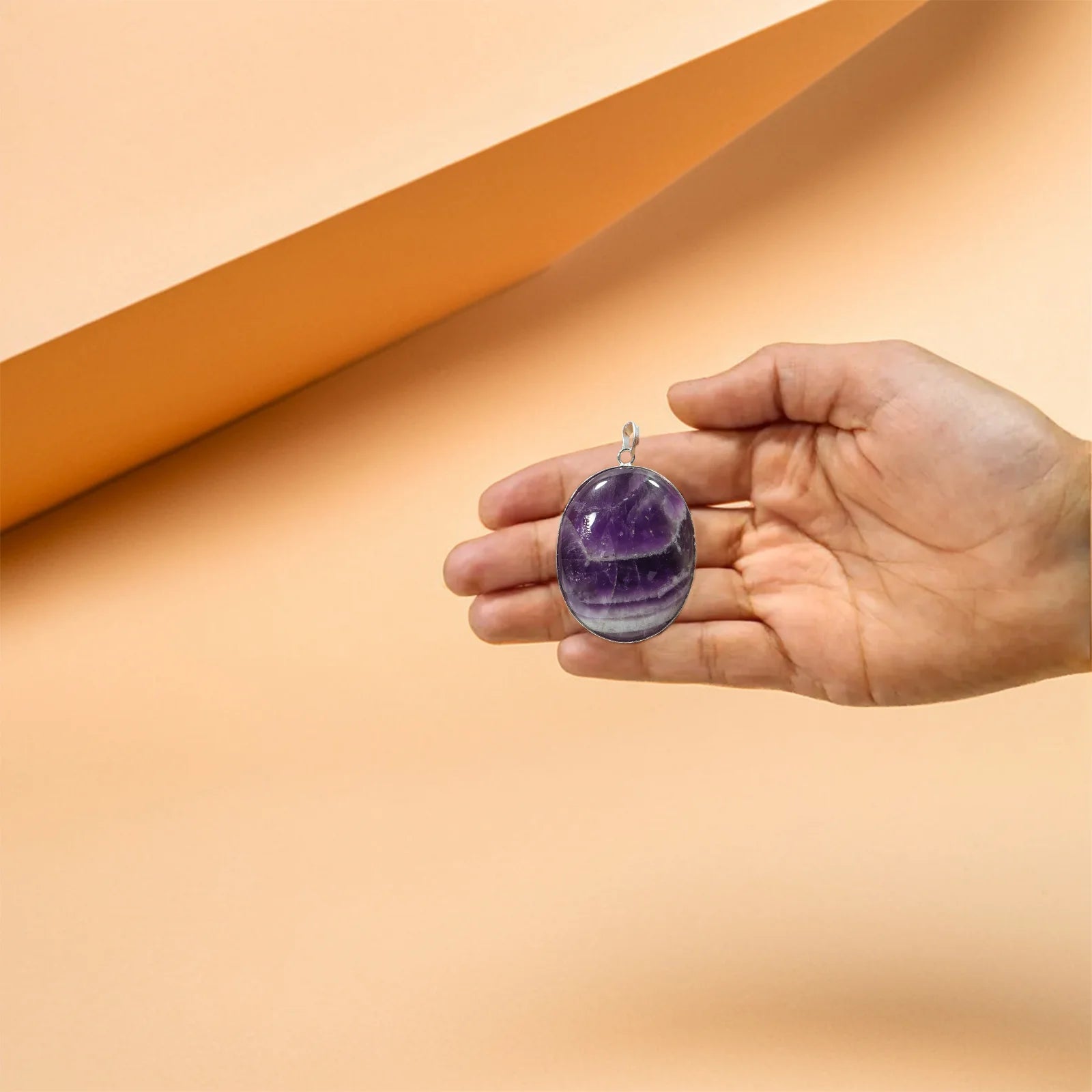 Natural Amethyst Brazilian Pendant - High Quality