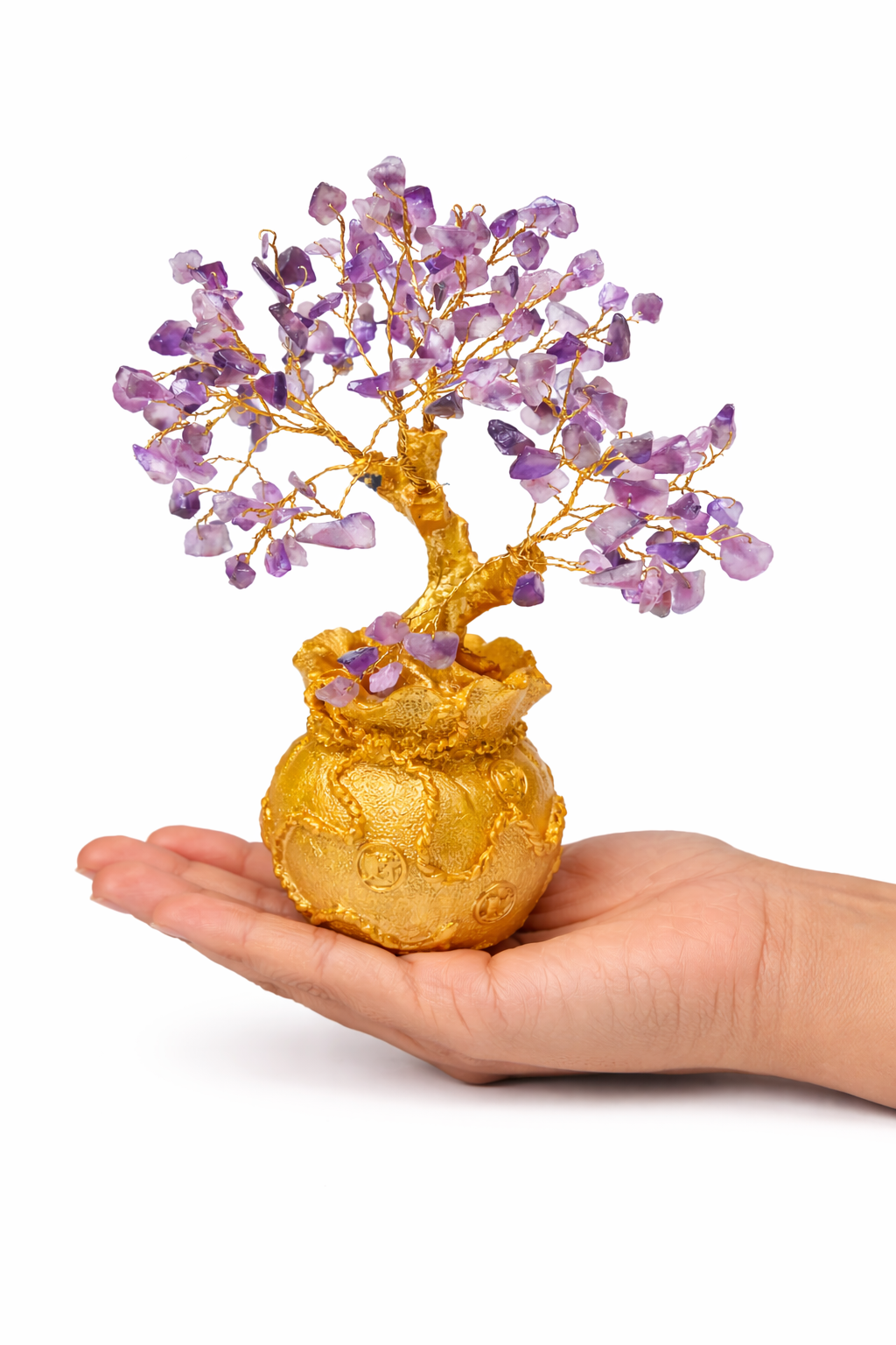 Amethyst Golden Tree