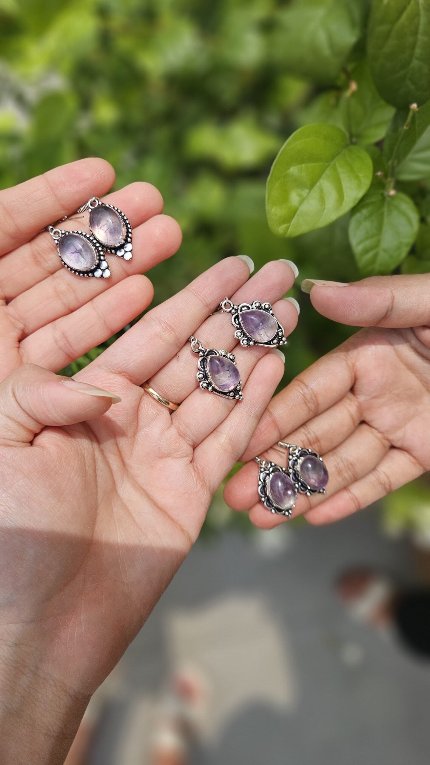 Amethyst Earring