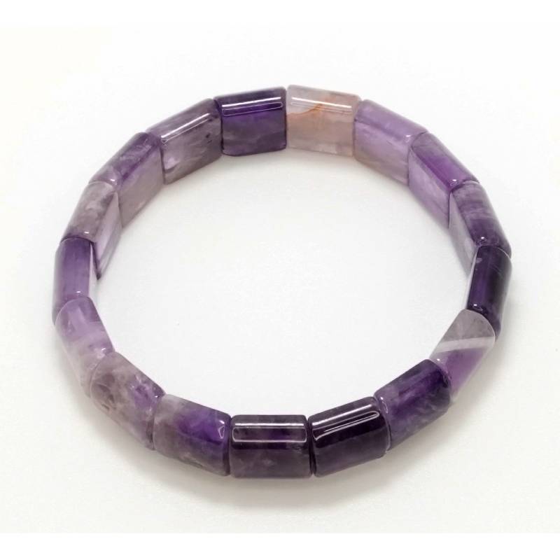 Amethyst Square Bracelet