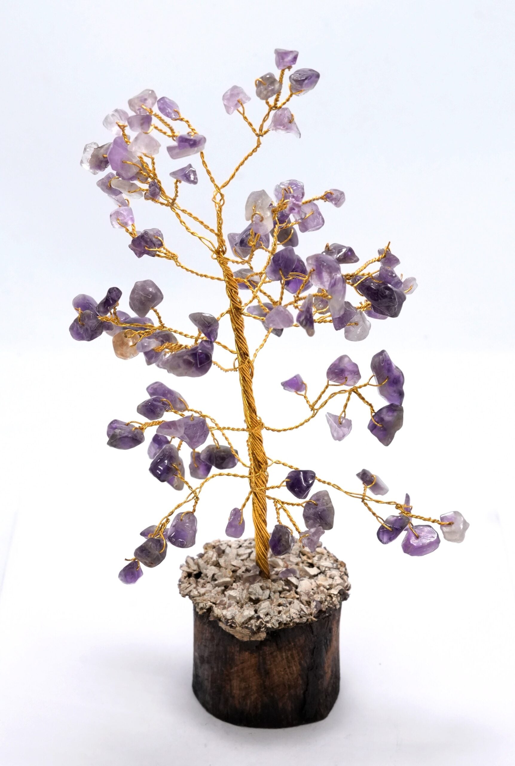 Amethyst Golden Wire Tree
