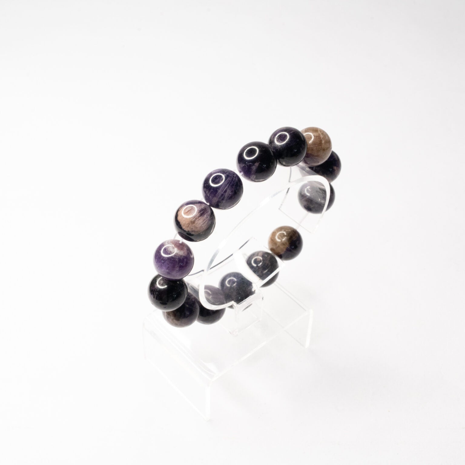 Amethyst Big Beads Bracelet