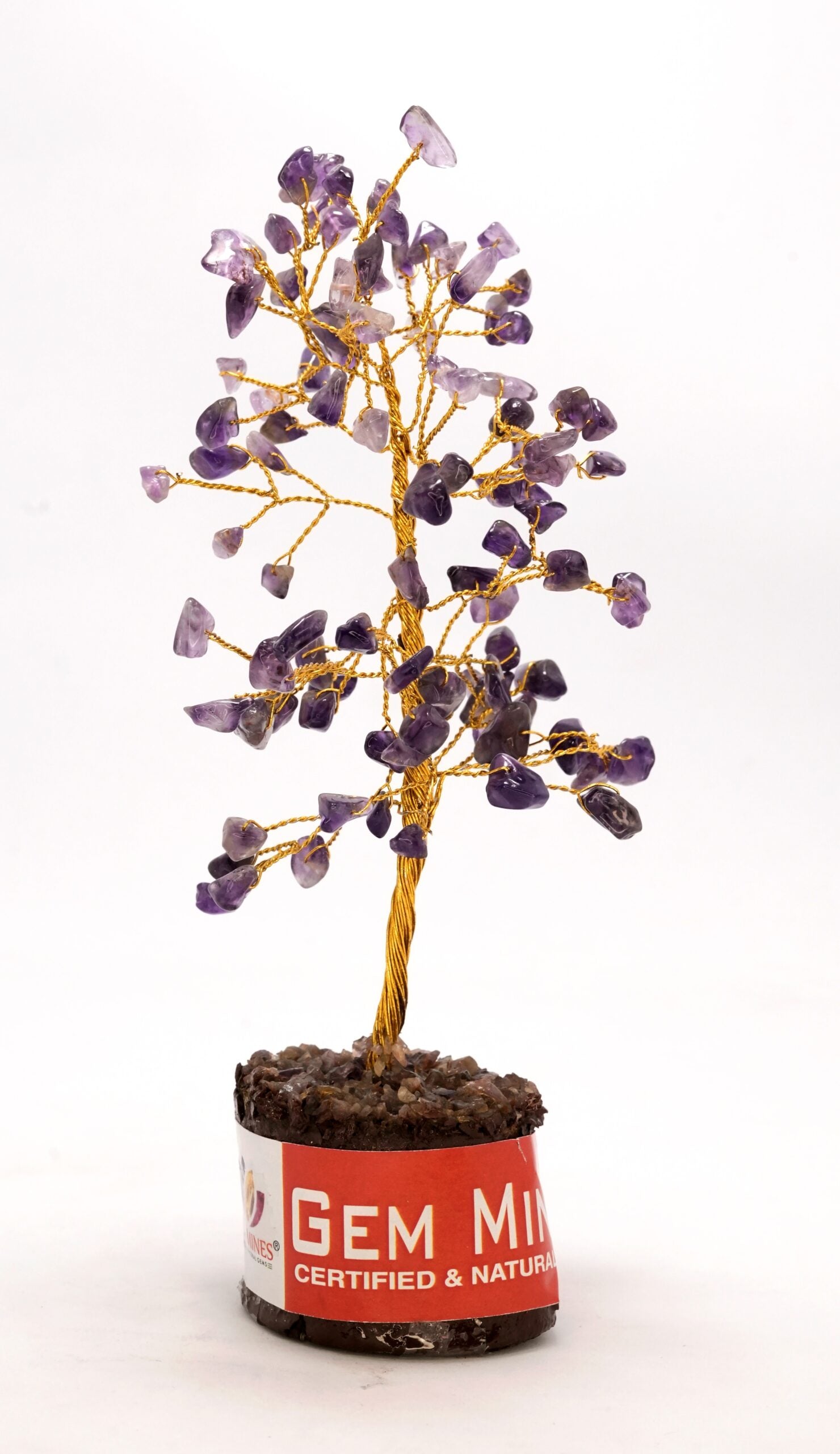 Amethyst Golden Wire Tree