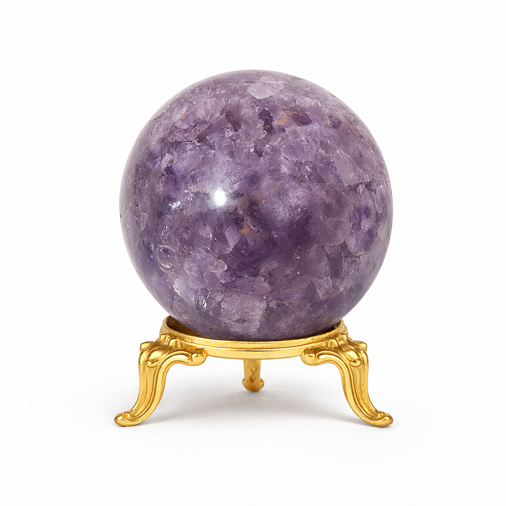 Amethyst Orgone Sphere