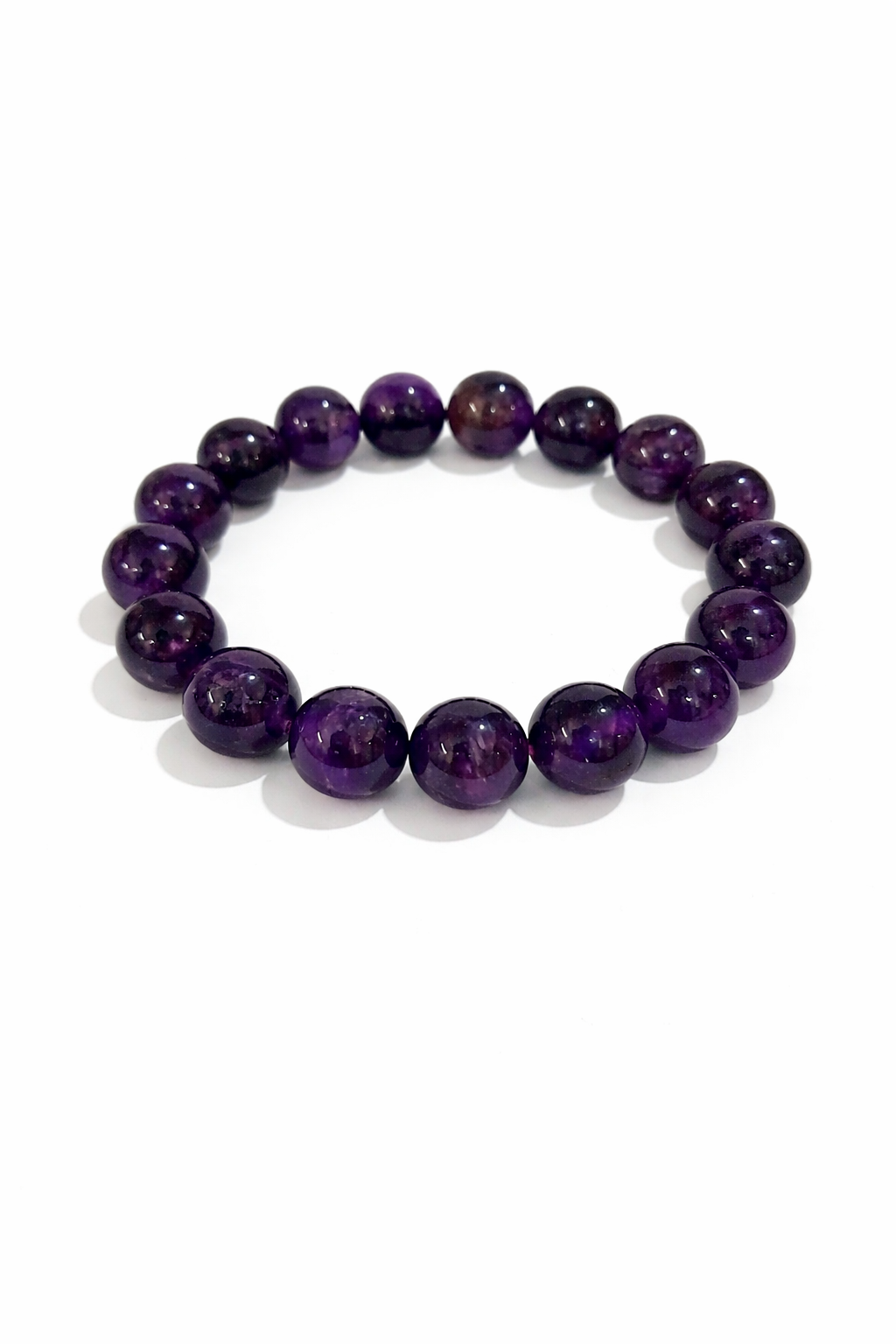 Amethyst Bracelet 12 mm