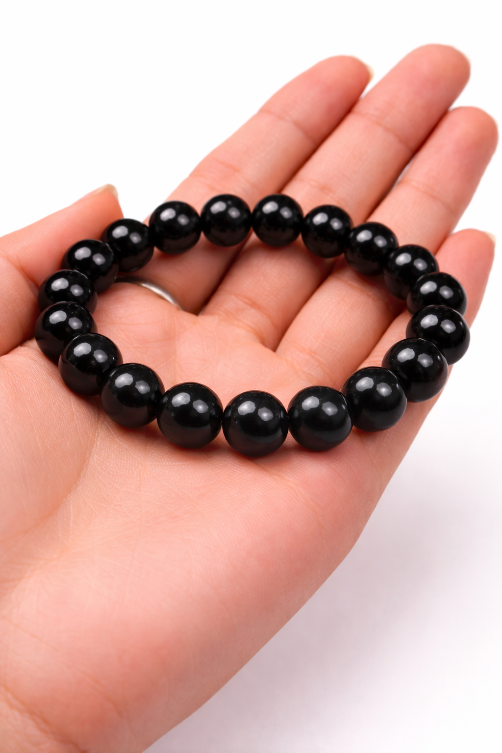 Black Tourmaline Bracelet 10 mm