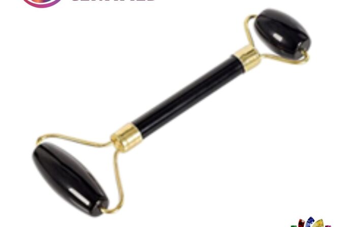 Black Onyx Healing Face Massage Roller