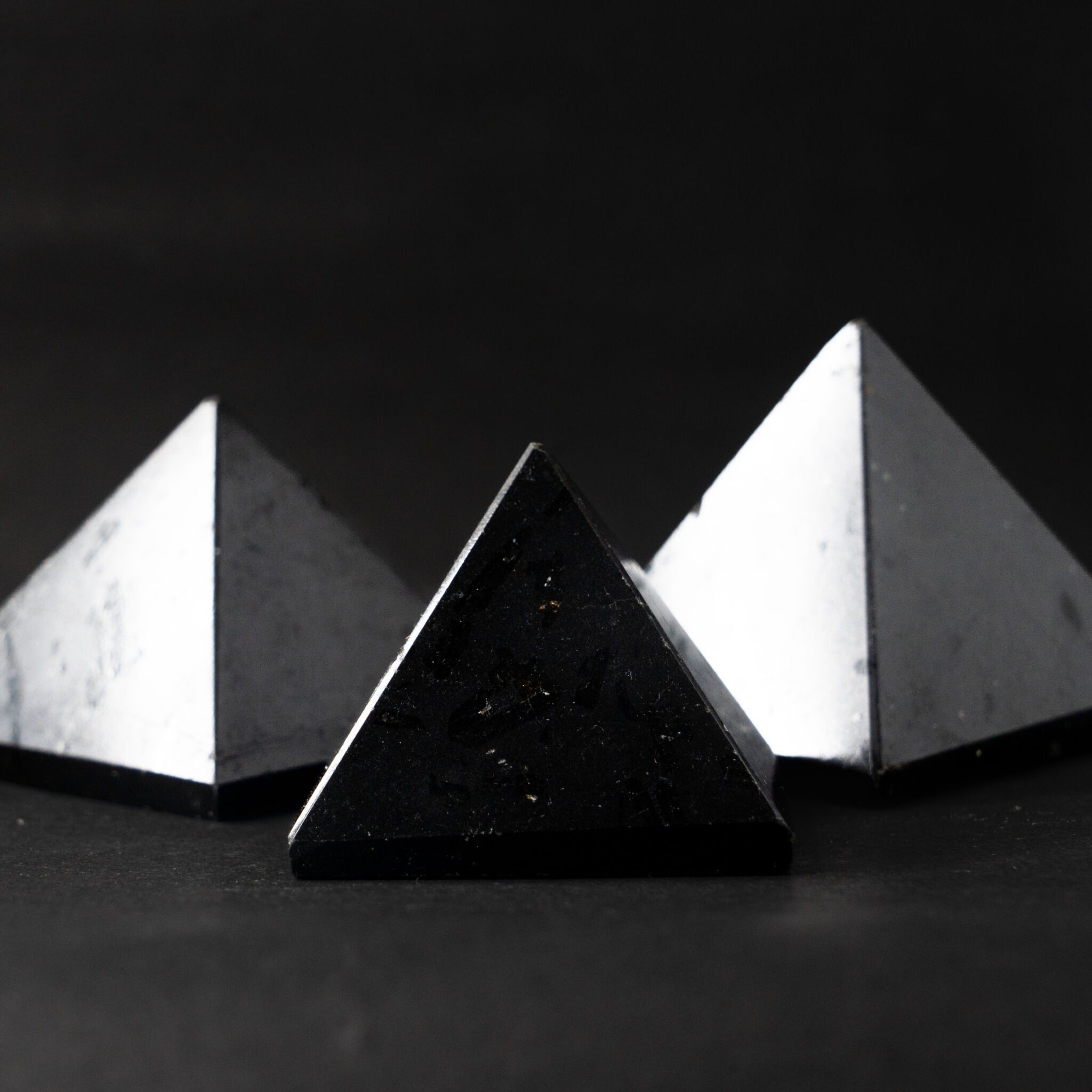 Black Tourmaline Pyramid