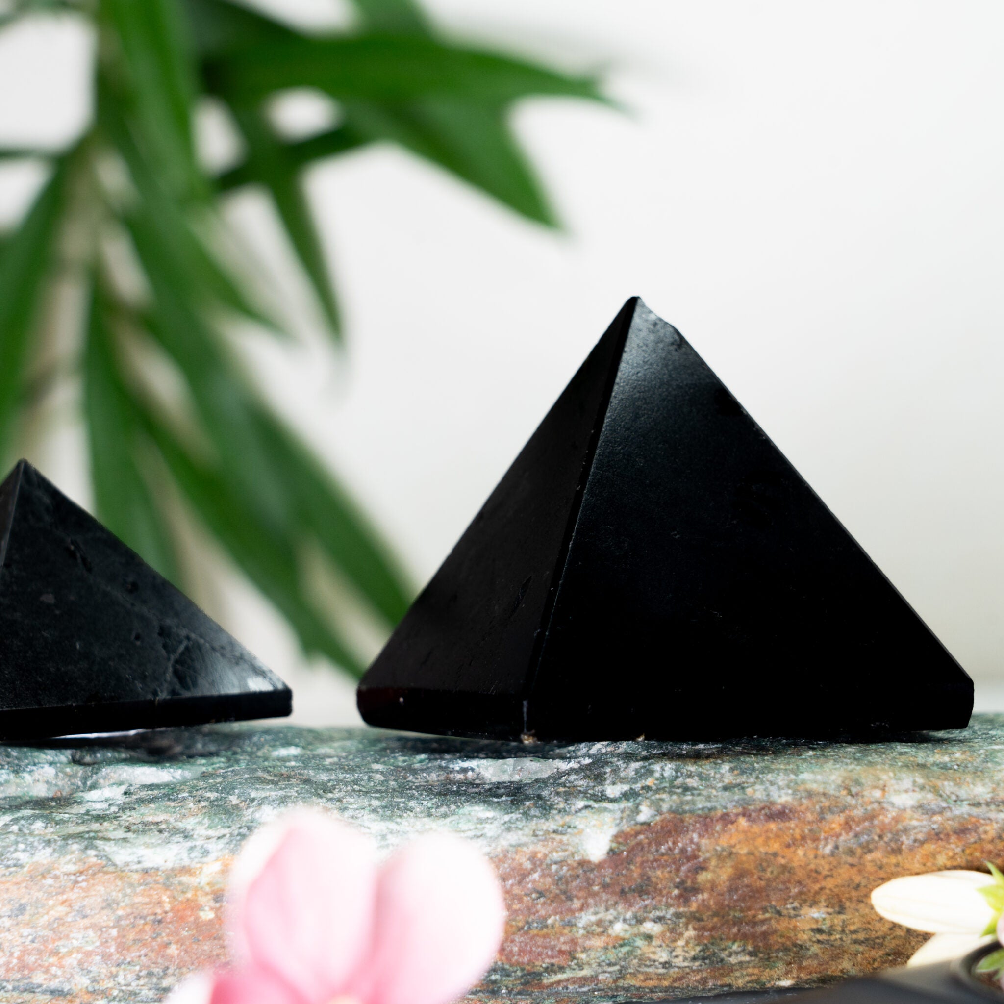 Black Tourmaline Pyramid