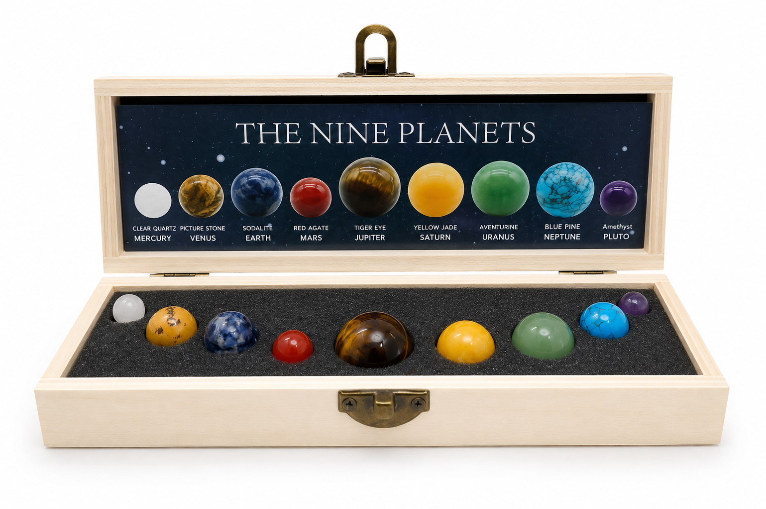 Navratan Sphere Set