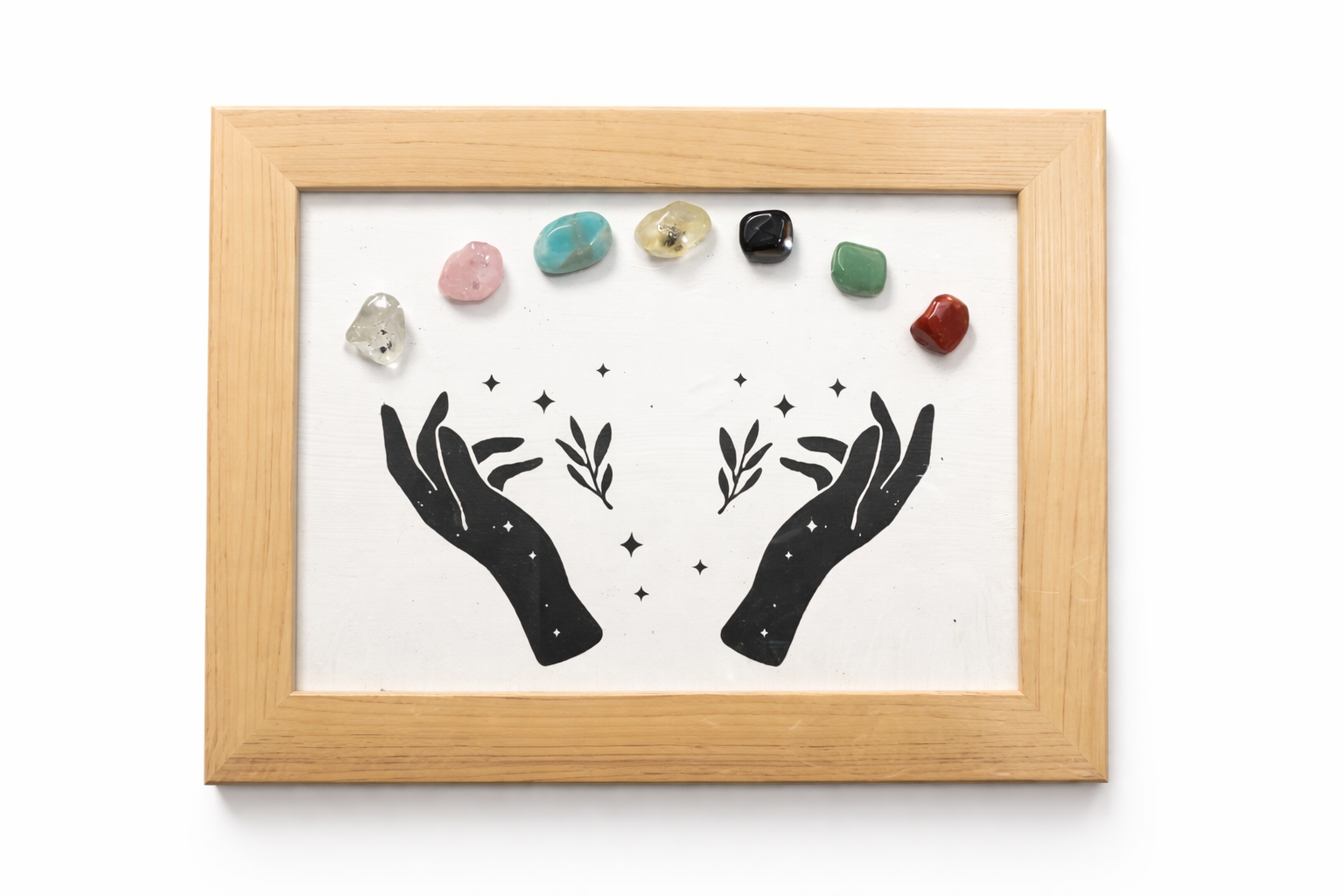 7 Chakra hand frame