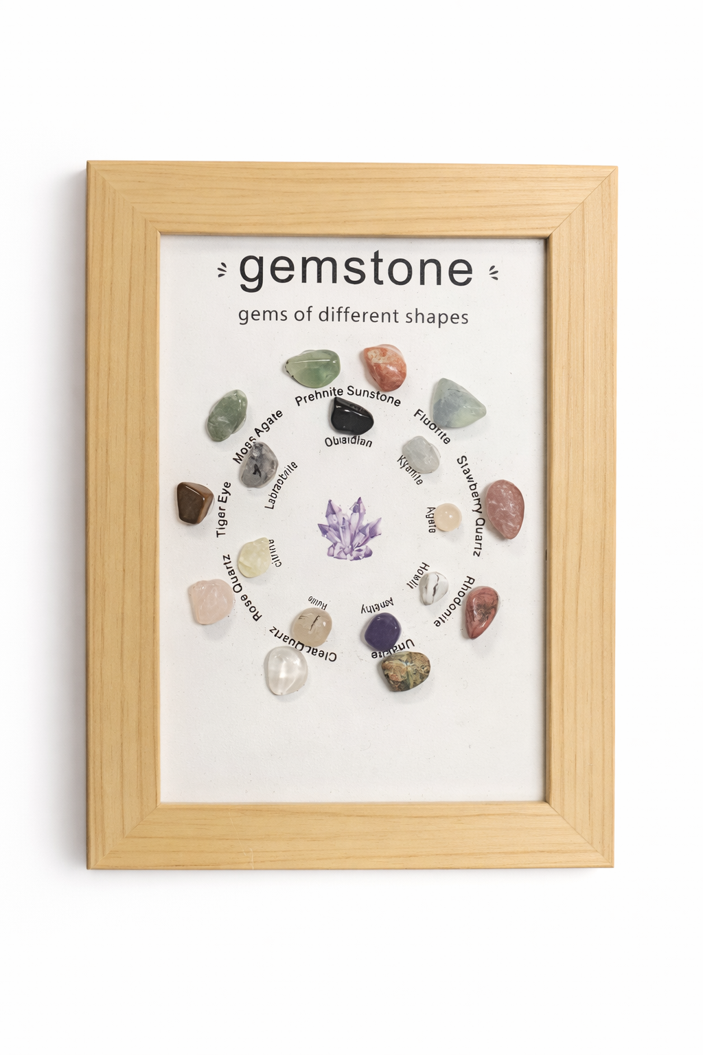 Gemstones (Gems of different shapes) frame