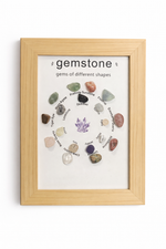 Gemstones (Gems of different shapes) frame