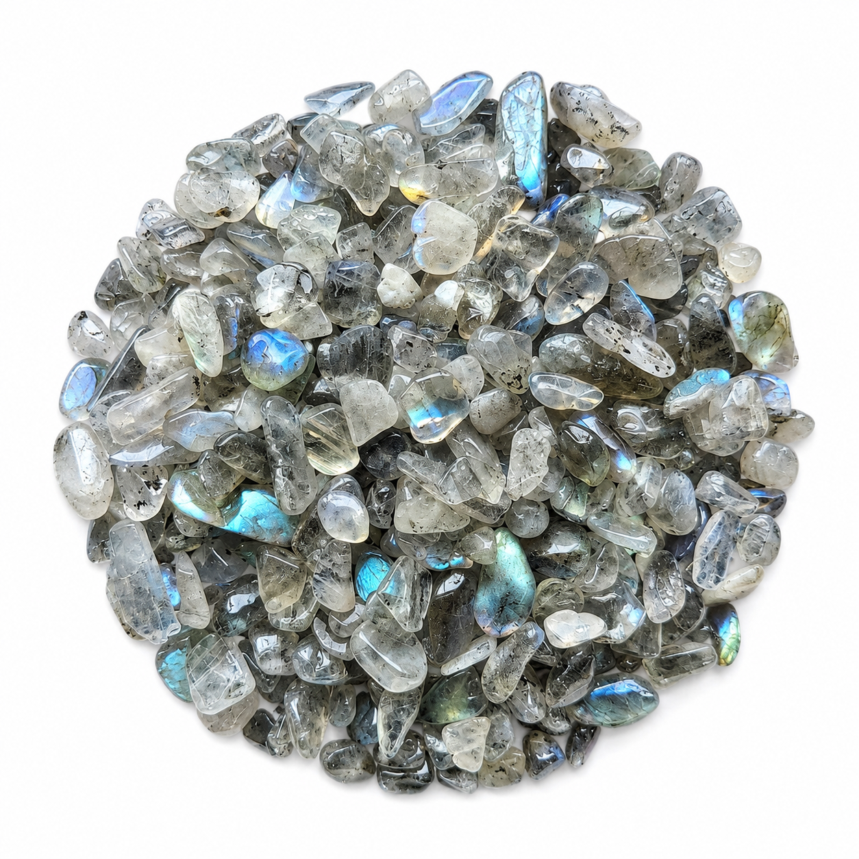 Labradorite Chips 50 gms