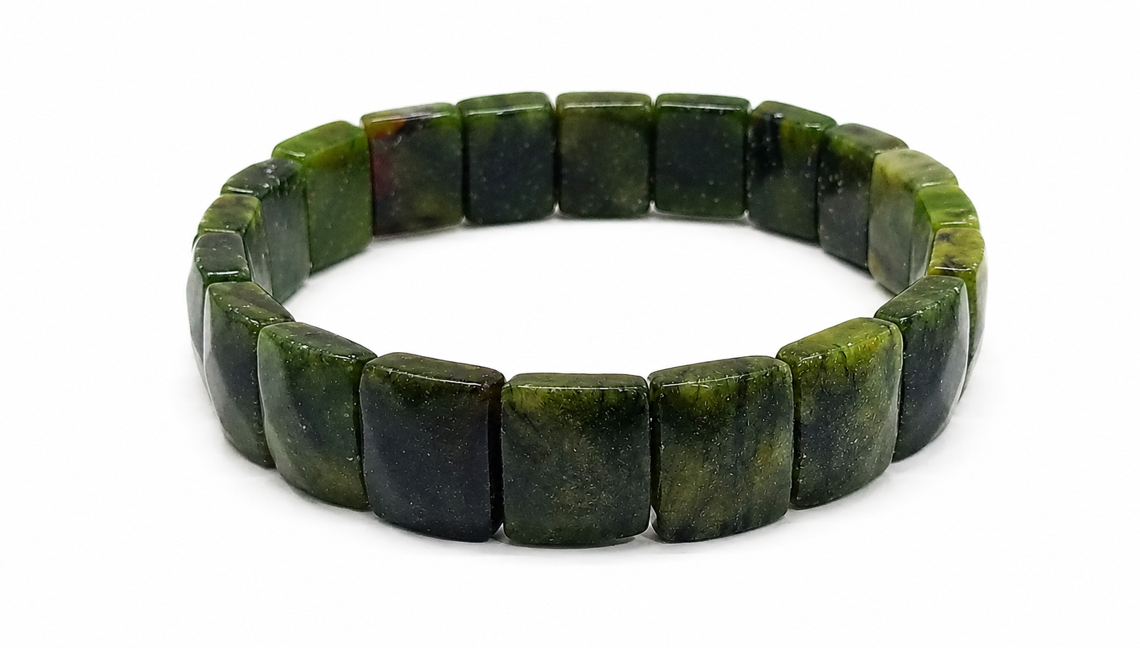Ruby Zoisite Pyramid bracelet