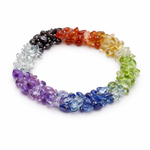7 Chakra Chip Bracelet