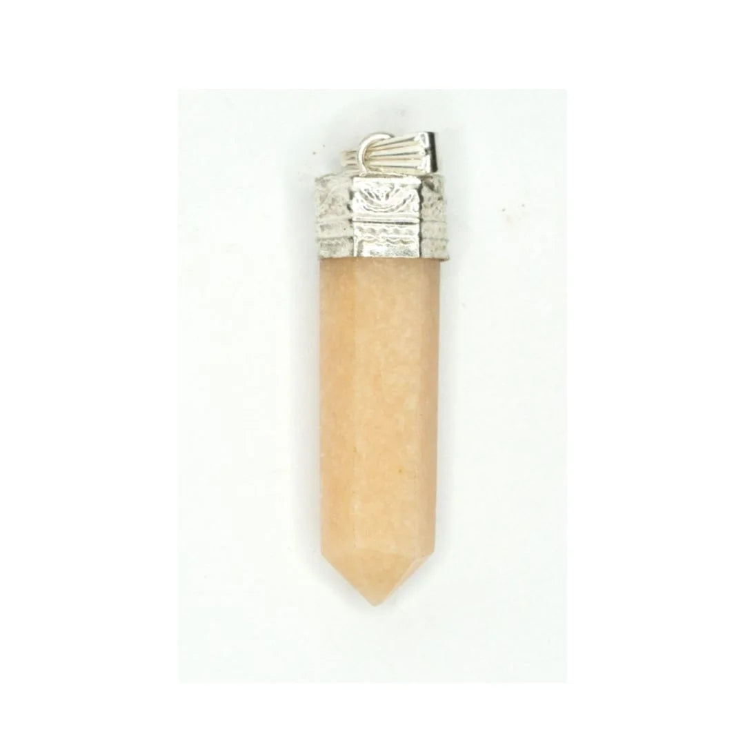 Citrine Pencil Pendant