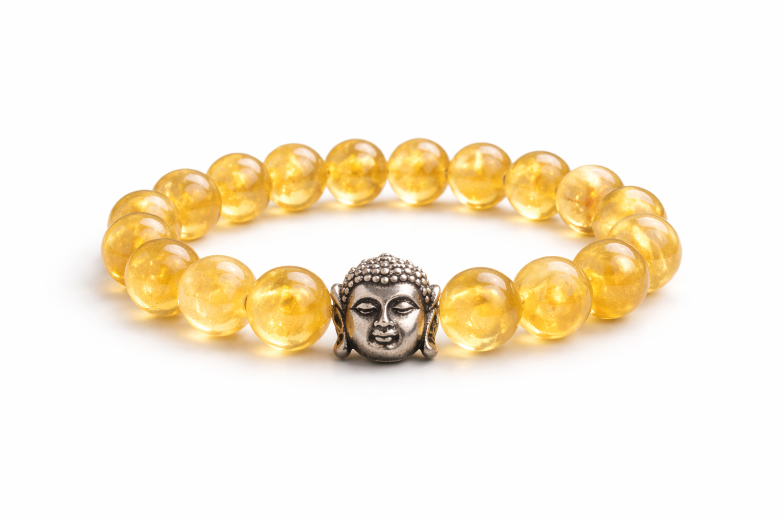 Citrine Buddha Bracelet