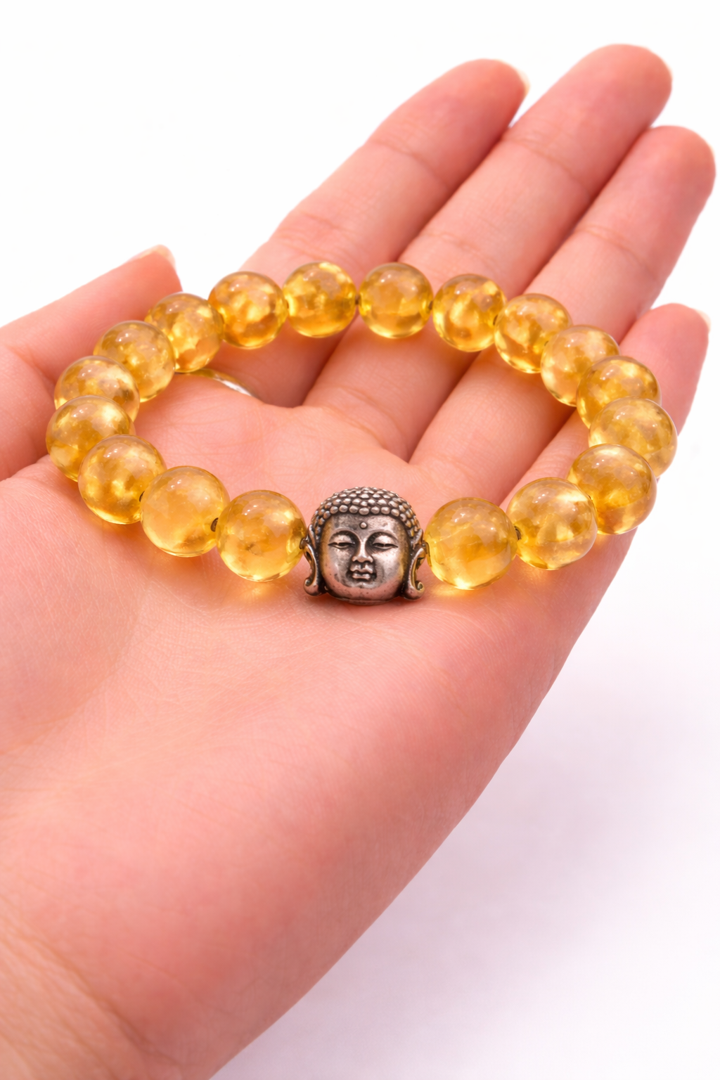 Citrine Buddha Bracelet