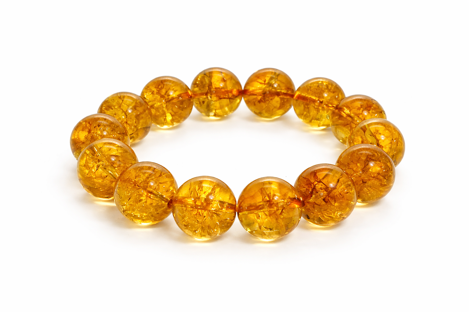 Citrine Bracelet 14 mm
