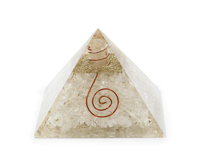 Sphatik Orgone  Pyramid