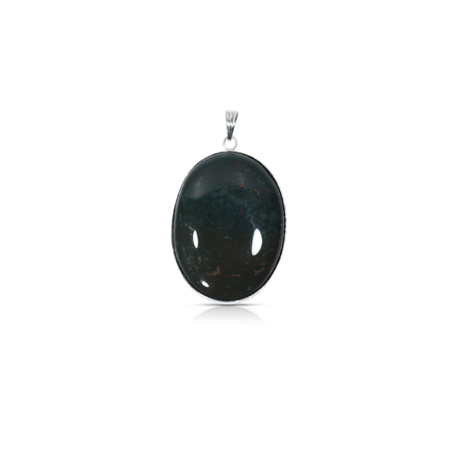 Natural Bloodstone pendant