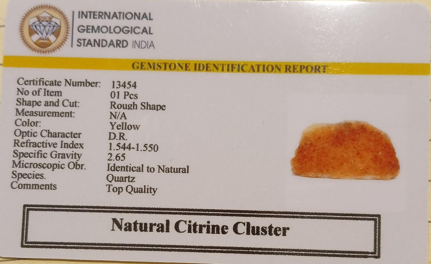 Citrine Cluster (Top Quality)