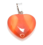 Carnelian Heart Pendant