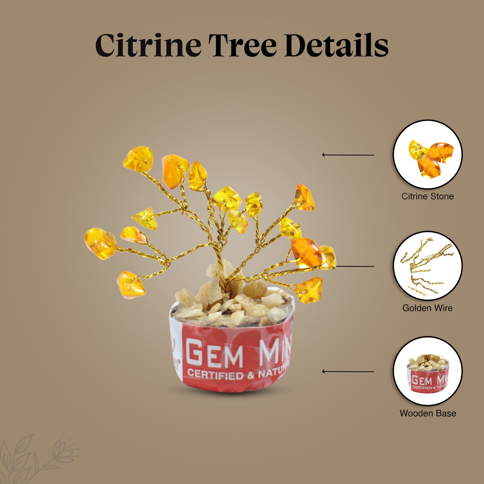 Citrine Mini Tree