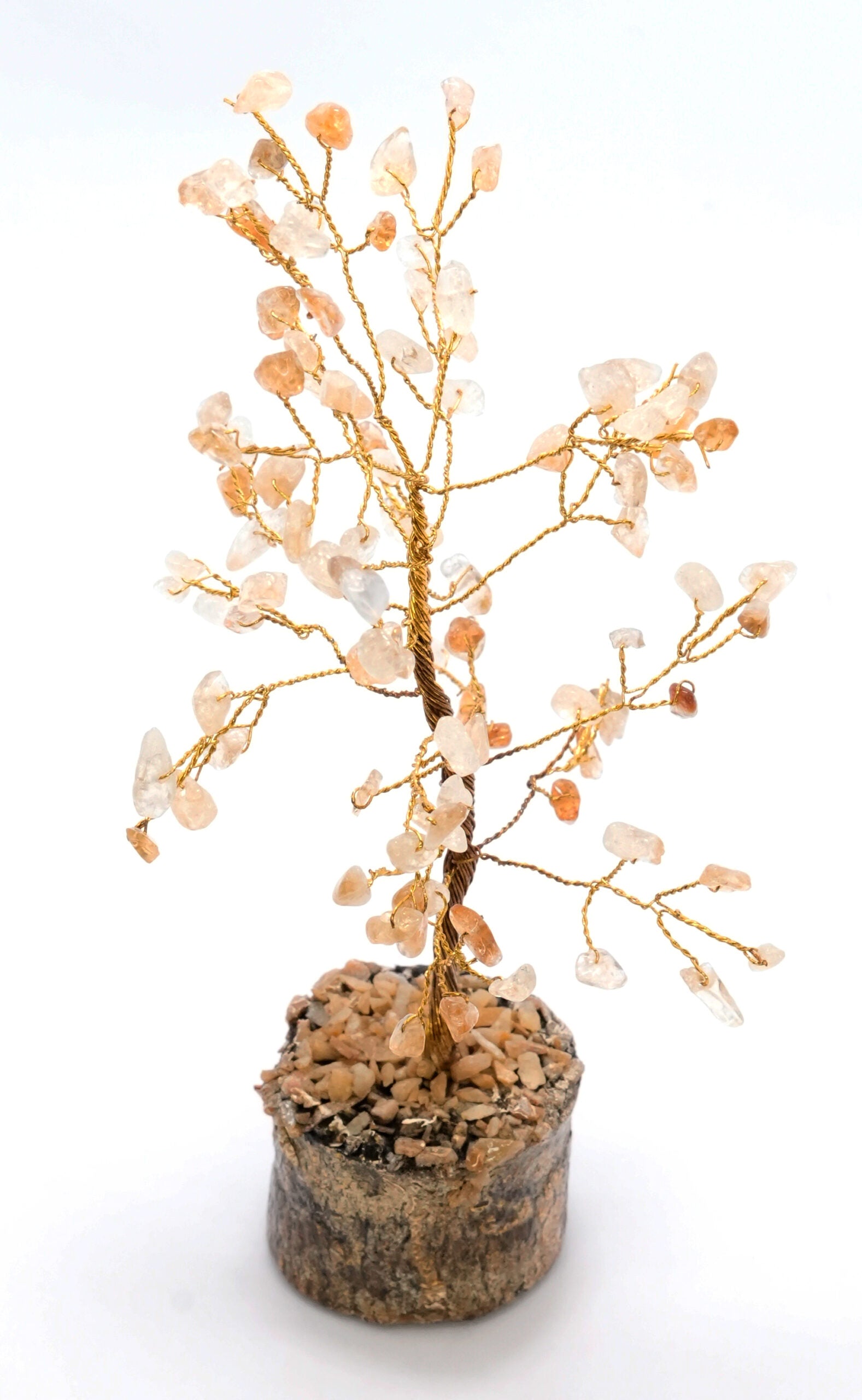 Citrine Golden Wire Tree