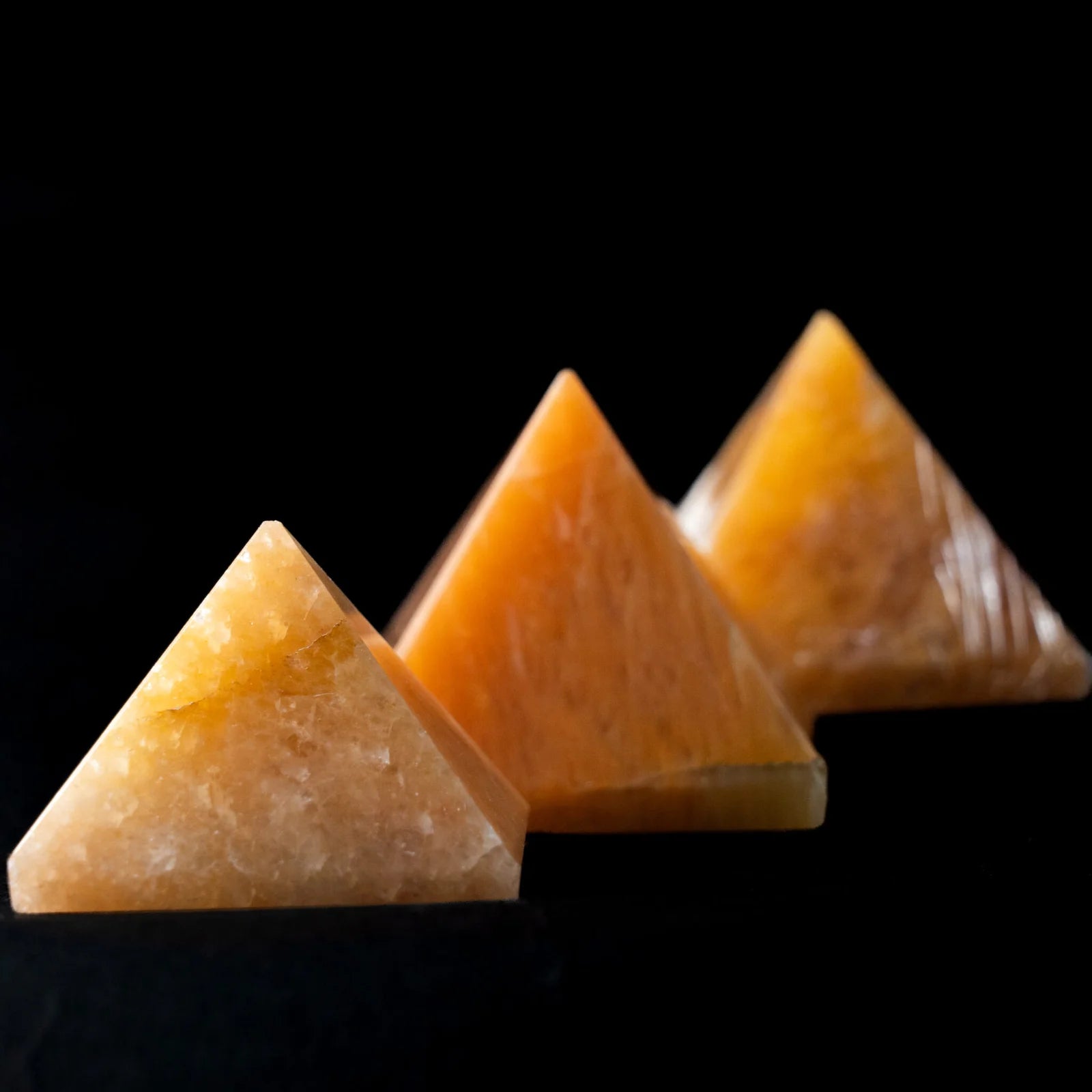 Citrine Pyramid - 100-150gm