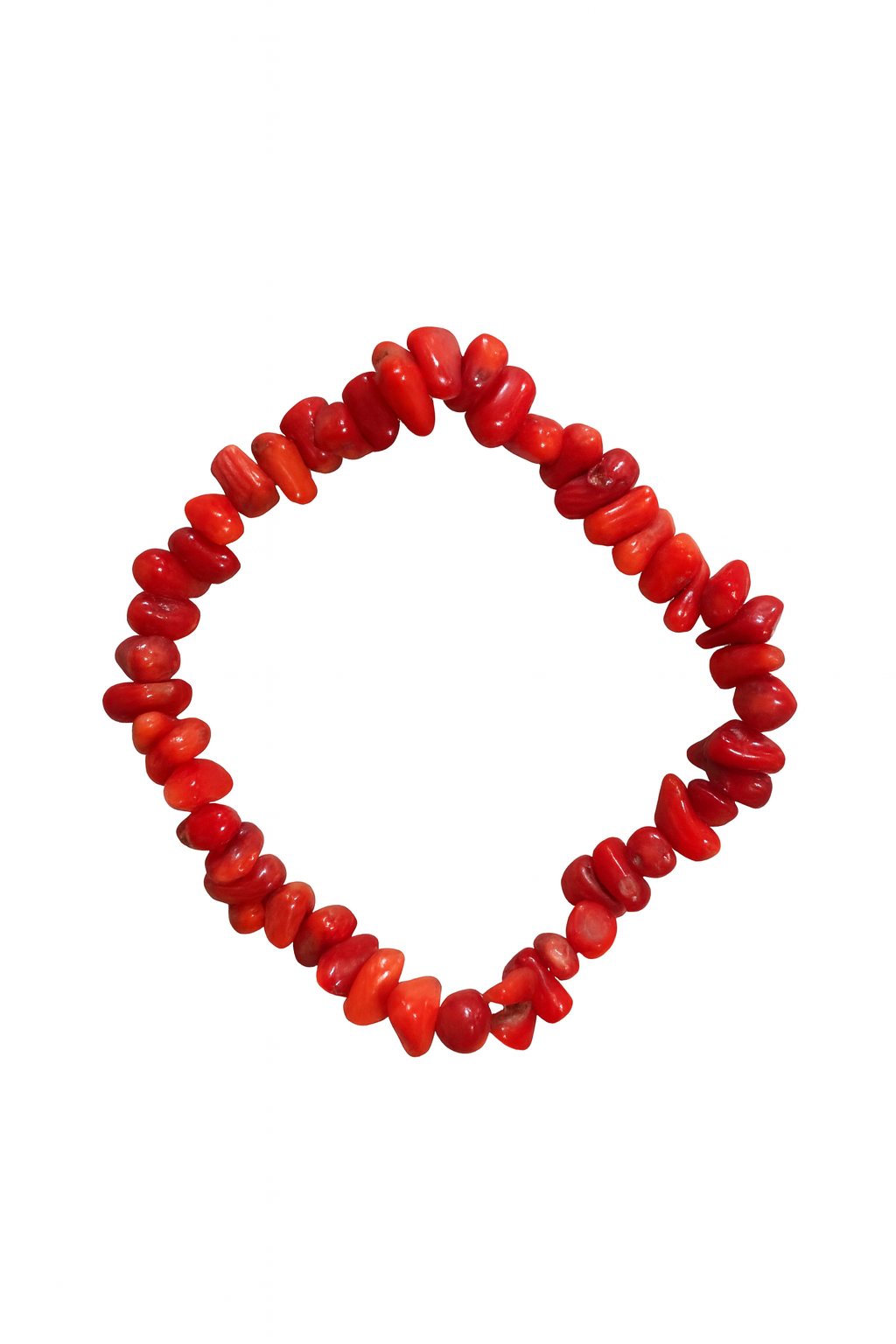 Coral Chip Bracelet