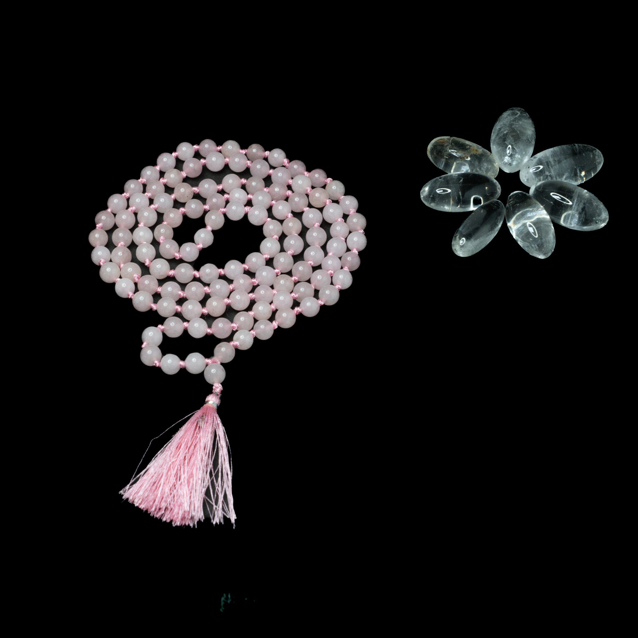 Rose Quartz Mala (Rosary)