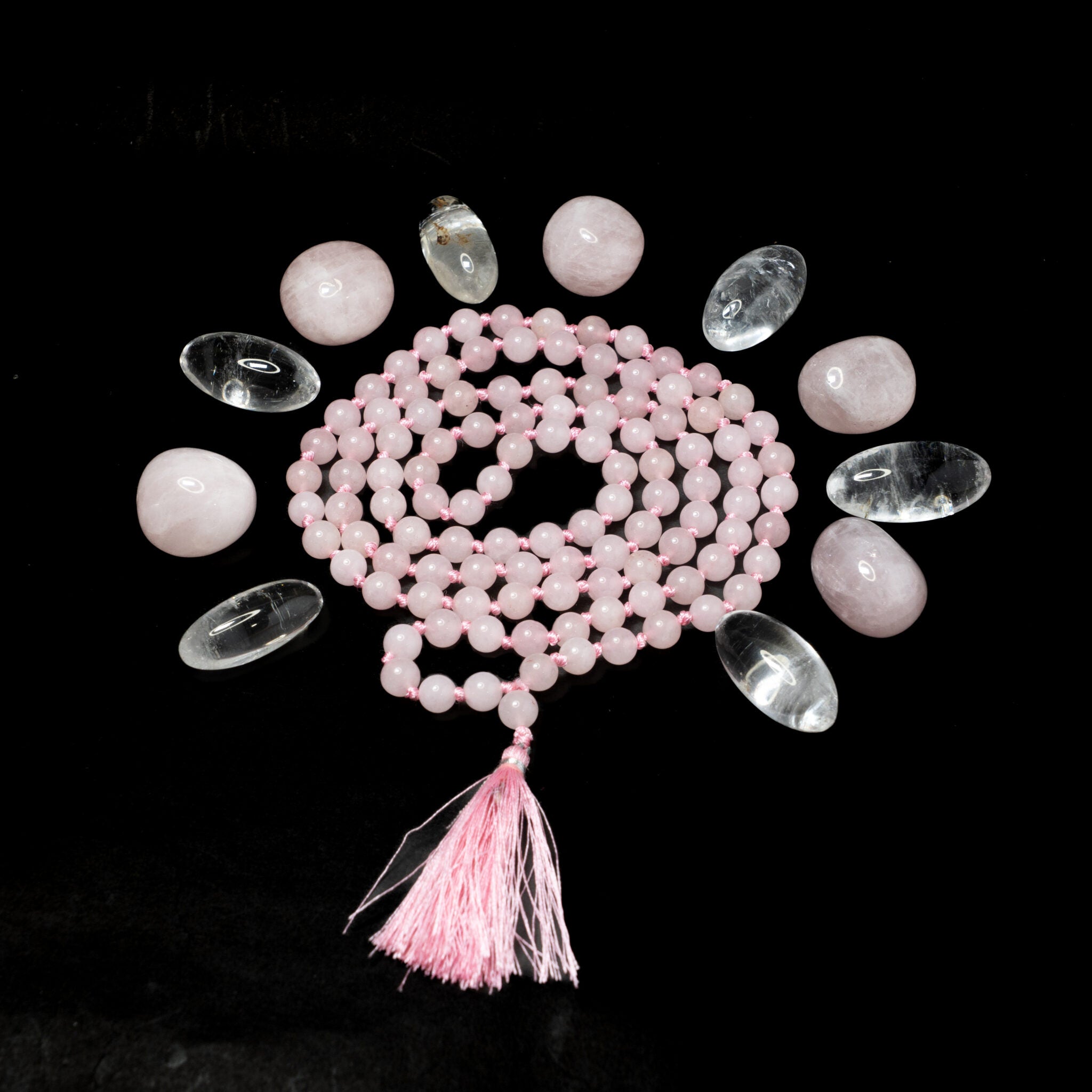 Rose Quartz Mala (Rosary)