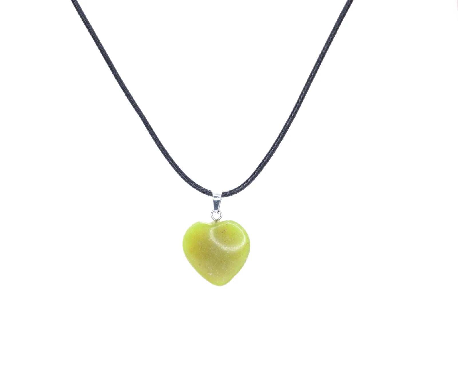 Cat's Eye Heart Pendant