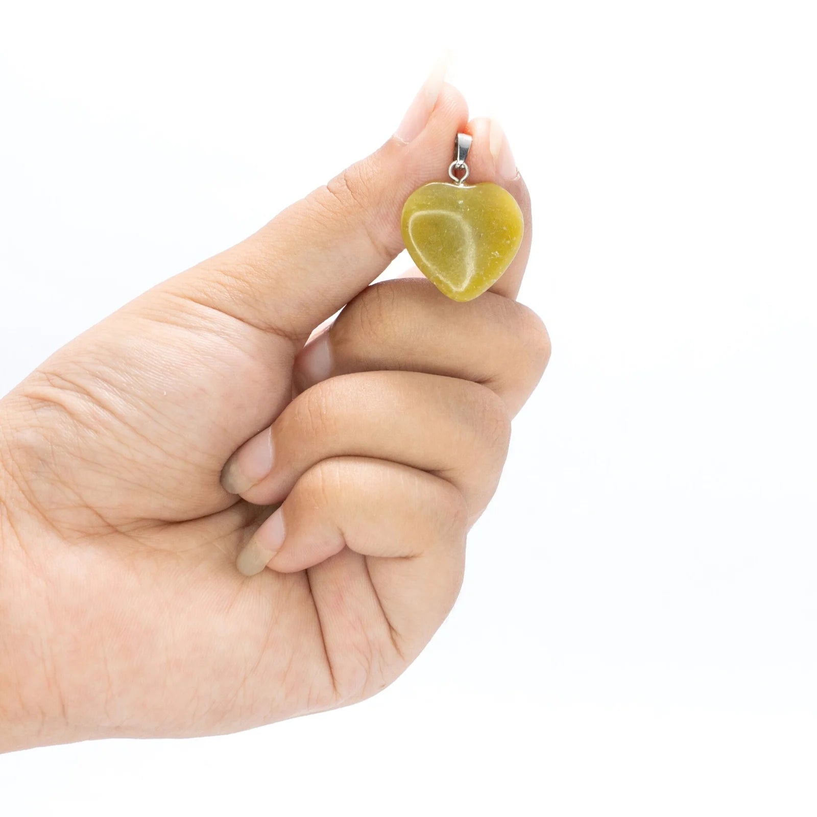 Cat's Eye Heart Pendant