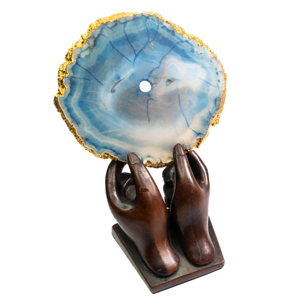 Sky Blue Agate Slice