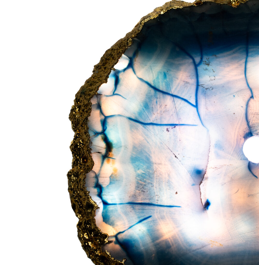 Sky Blue Agate Slice