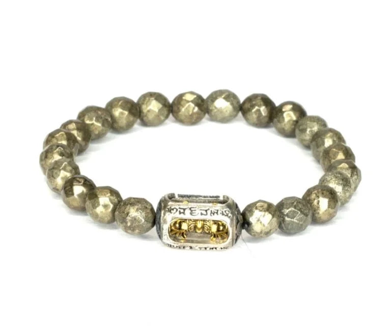 Pyrite Vajra Bracelet