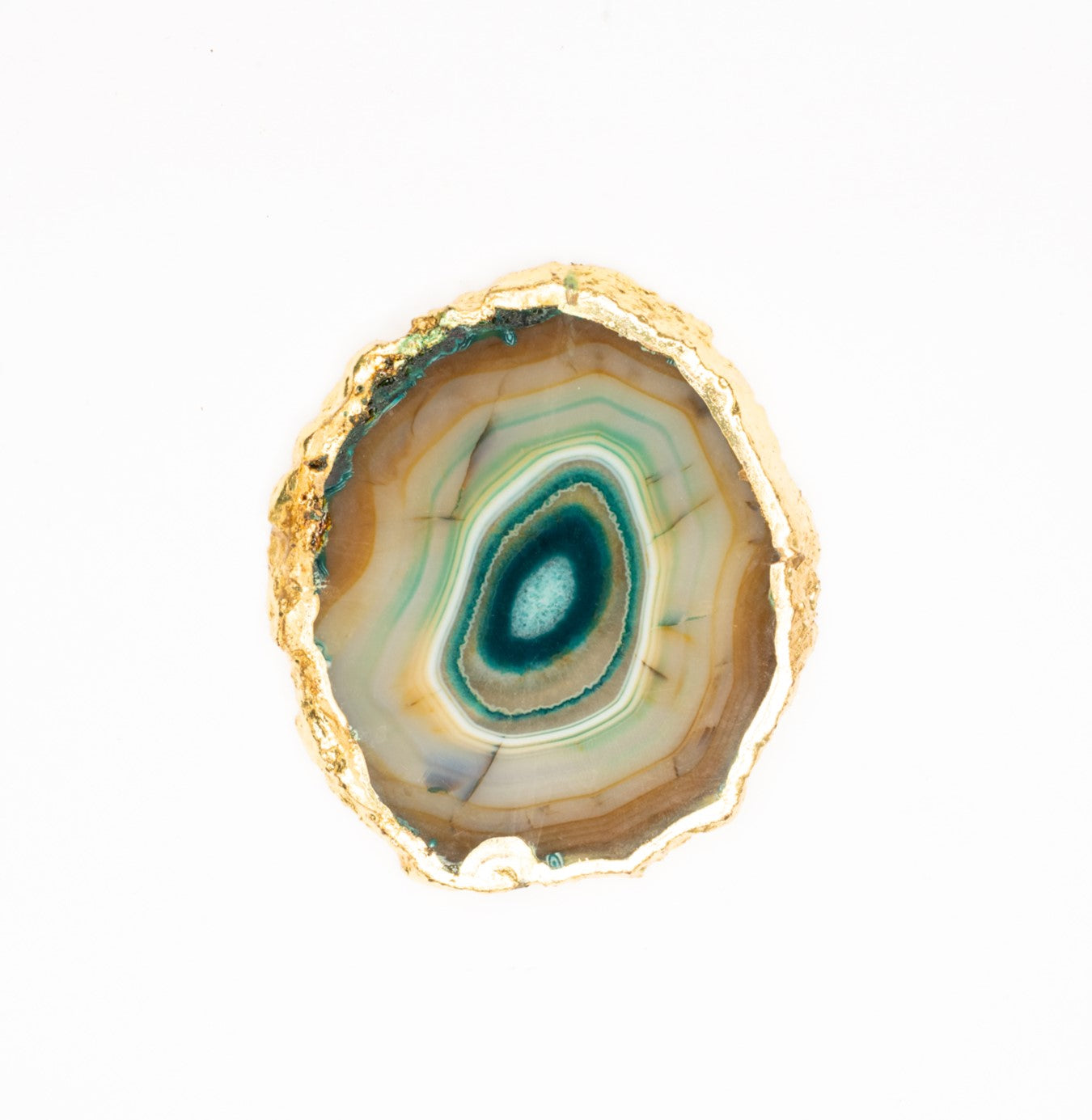 Brown &amp; Green Agate Slice