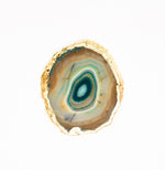 Brown &amp; Green Agate Slice