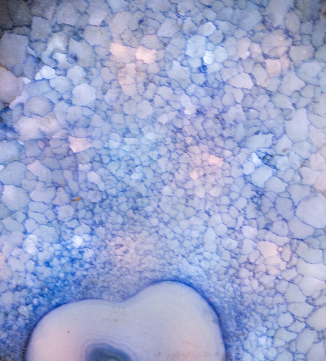 Blue Agate Slice (Big)