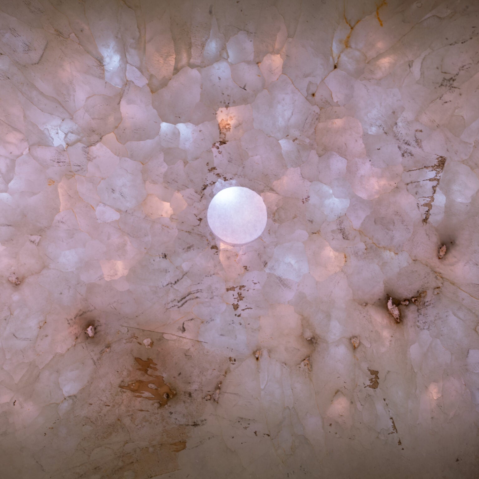 White Agate Slice