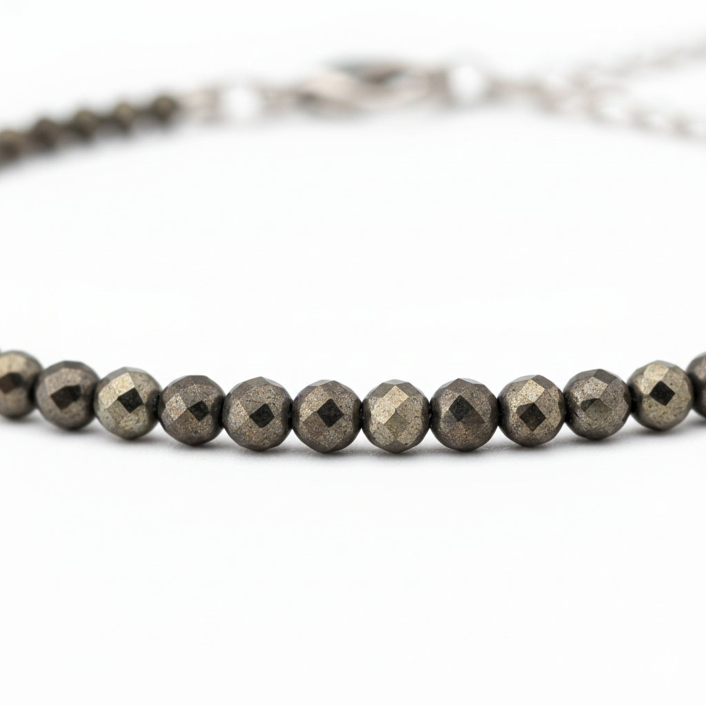 Pyrite Anklet