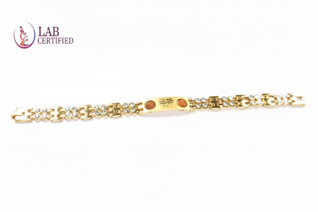 Natural 5 Mukhi Rudraksha Bracelet
